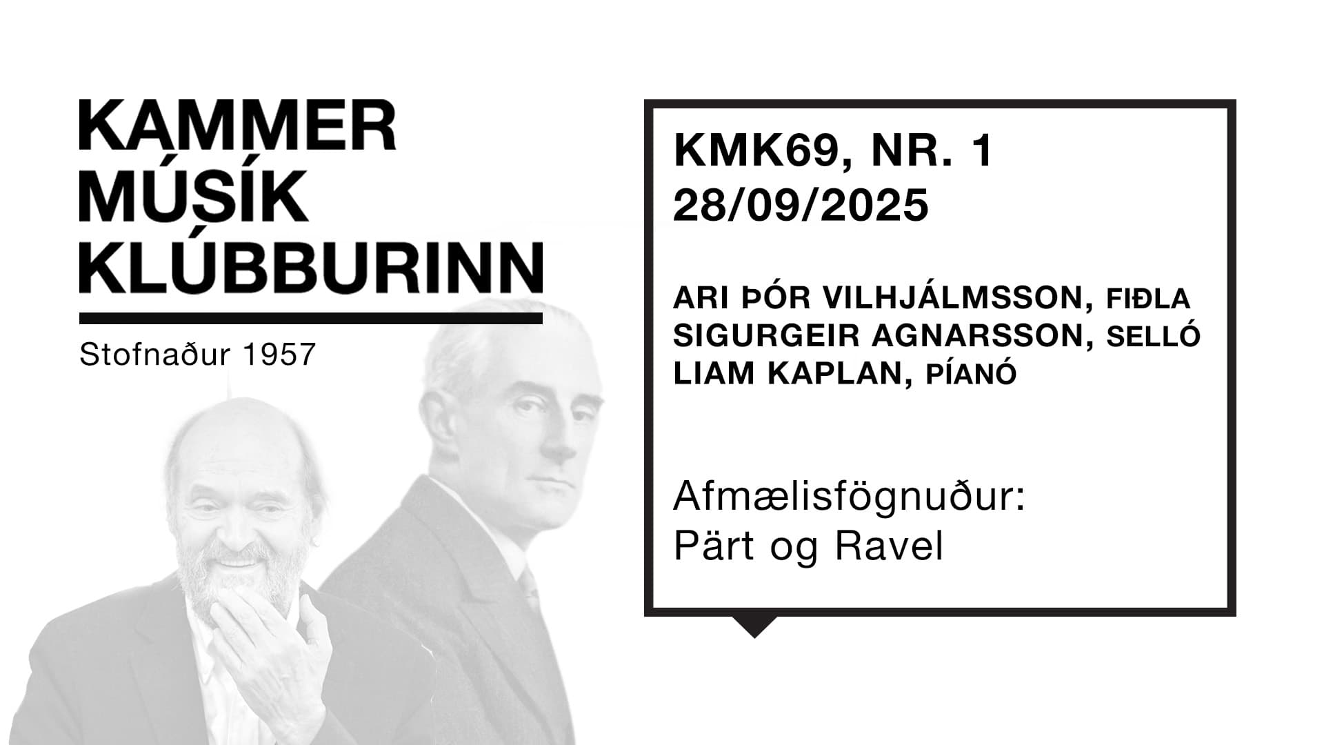 Event poster